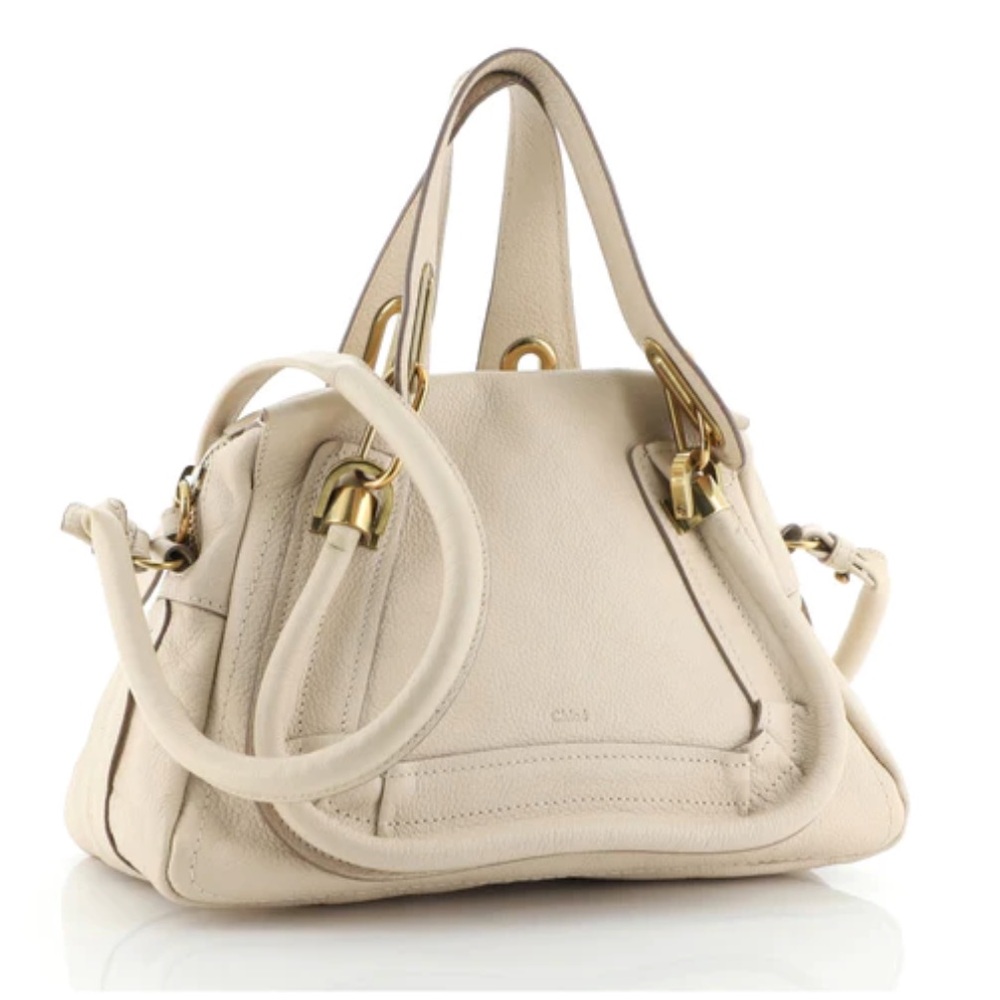 Chloe Paraty Top Handle Bag Leather Small